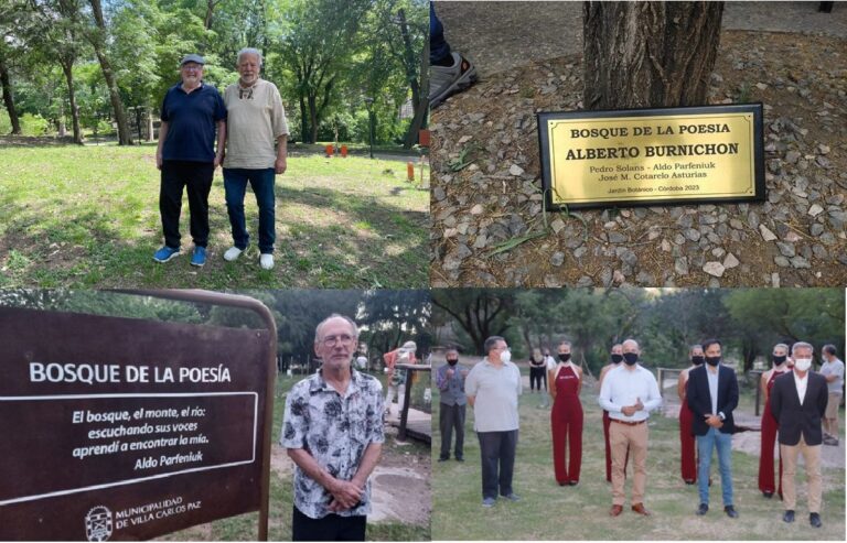 Tres poetas argentinos reciben el Premio OCIb 2025 por fundar los «Bosques de la Poesía»